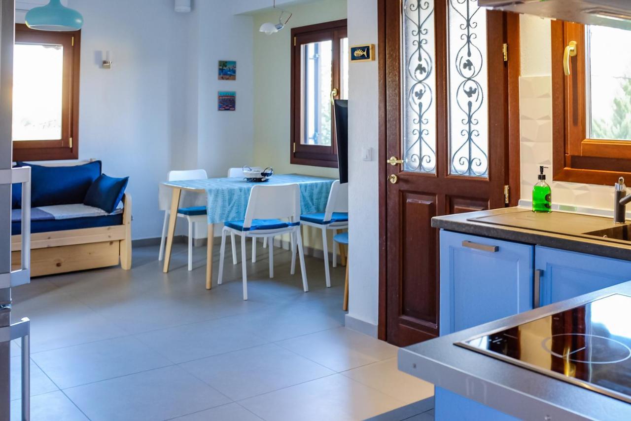 Seasidelongo Houses 1 Min From The Beach Of Nikiti Экстерьер фото